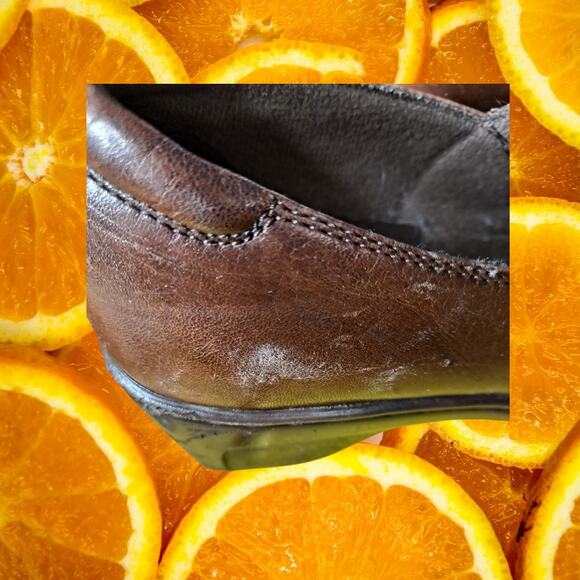 Clarks‎ Women's Brown Leather Slip On Bendables Zipper Loafer - Picture 5 of 8